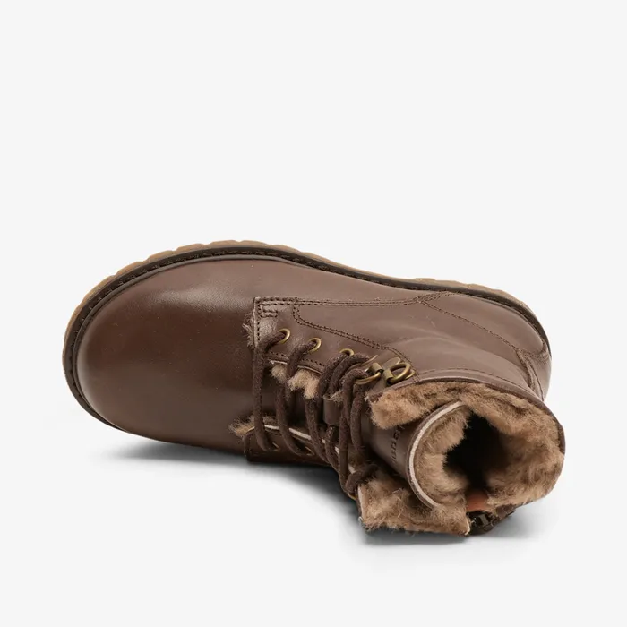 Winter boots KIDS maia lamb coffee Brown bisgaardshoes