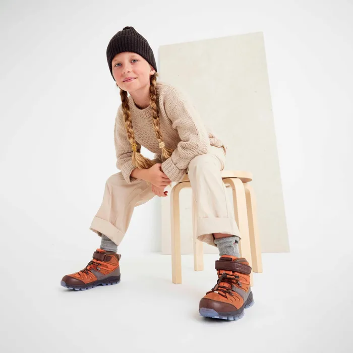 Winter boots river tex rust Red bisgaardshoes KIDS