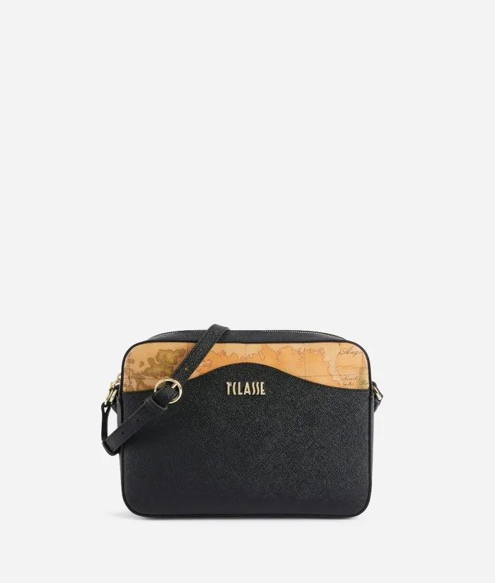 Woman Crossbody Bags Alviero Martini Digital City Reporter Crossbody Bag Black