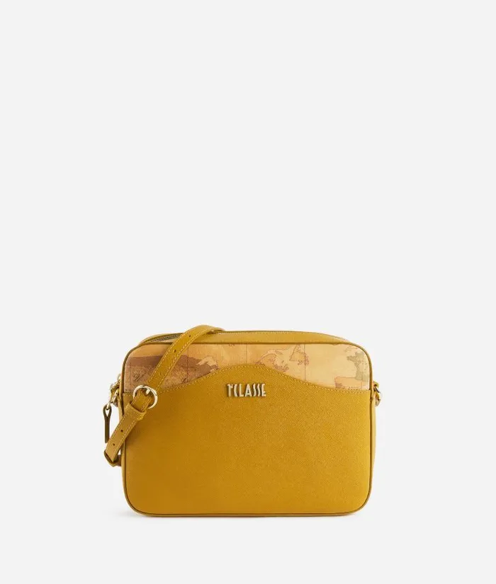 Woman Crossbody Bags Alviero Martini Digital City Reporter Crossbody Bag Oil Yellow