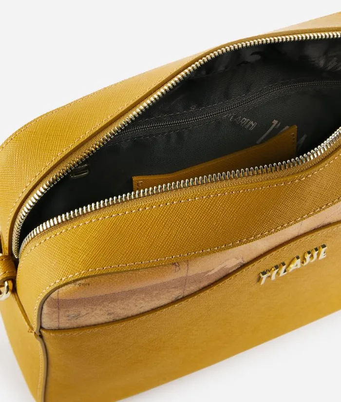 Woman Crossbody Bags Alviero Martini Digital City Reporter Crossbody Bag Oil Yellow