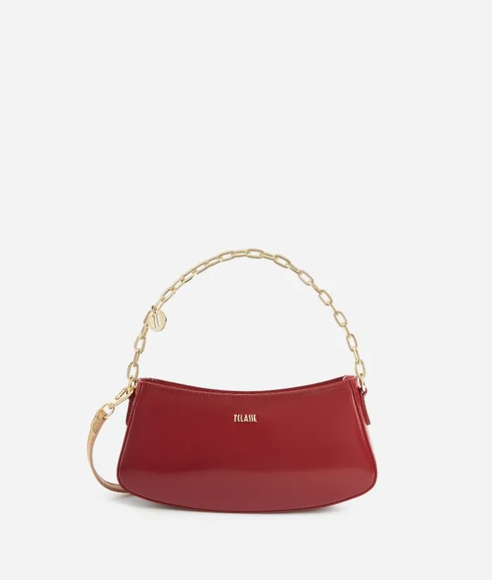 Woman Crossbody Bags Alviero Martini Space Bag Crossbody Bag With Chain Raspberry