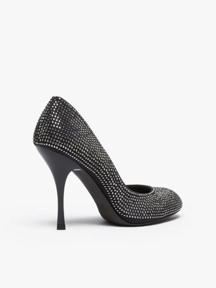 Woman Crystalembellished Pumps Black Maxmara Dcollet