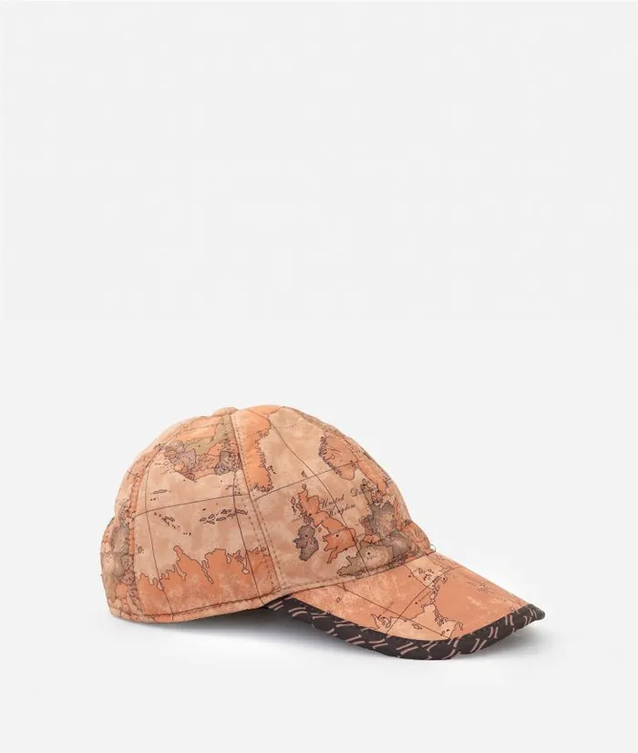 Woman Hats Alviero Martini Geo Iconic Mix Baseball Cap Chocolate