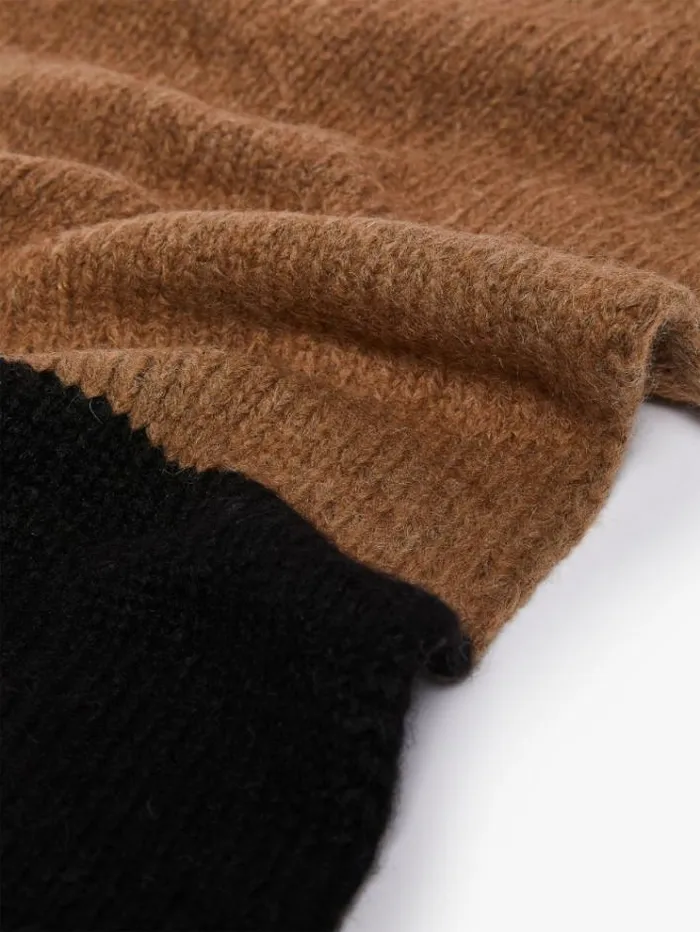 Woman Scarf In Alpaca And Wool Camel Maxmara Scarves And Foulards Woman Scarf In Alpaca And Wool Camel Maxmara Scarves And Foulards