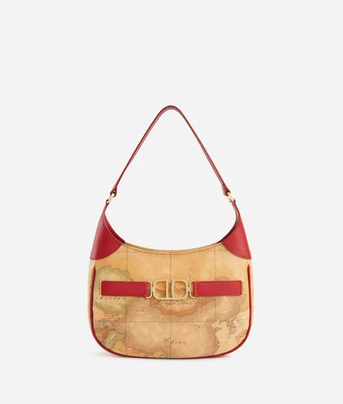 Woman Shoulder Bags Alviero Martini 3d Geo Shoulder Bag Raspberry