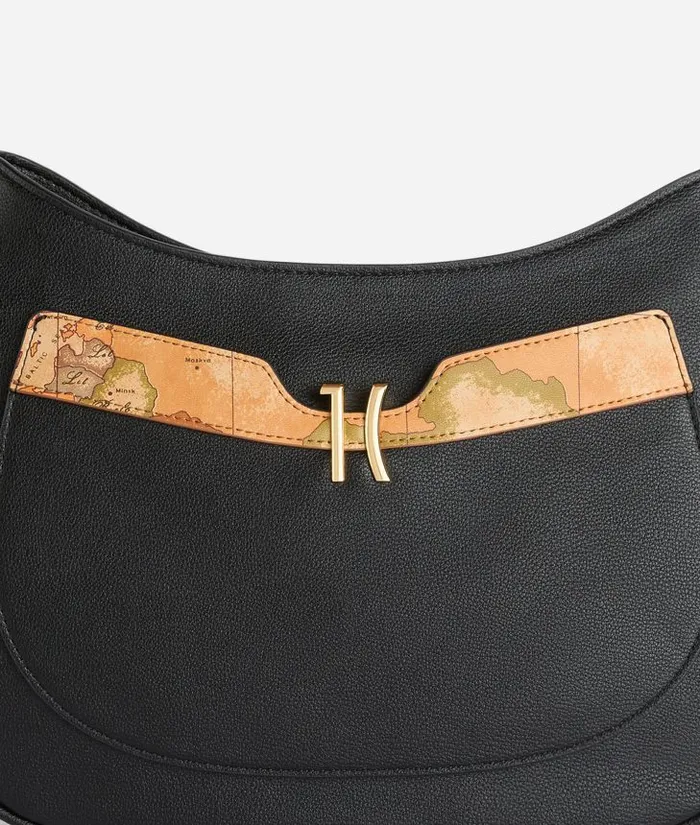 Woman Shoulder Bags Alviero Martini Innovative Vision Dual Wearability Shoulder Bag Black