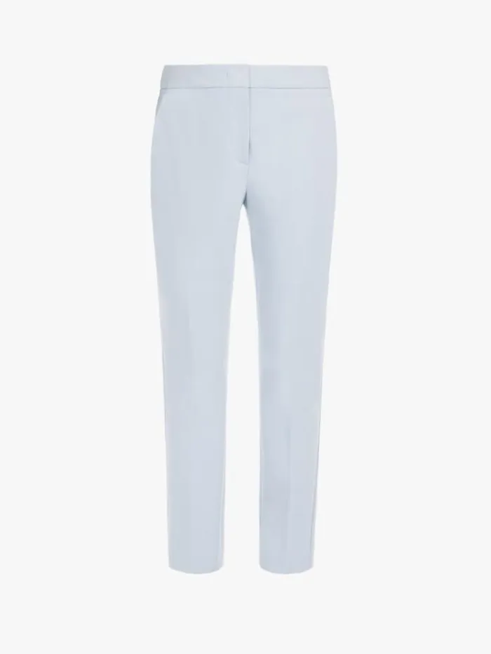 Woman Viscose Jersey Trousers Light Blue Maxmara Trousers Woman Viscose Jersey Trousers Light Blue Maxmara Trousers