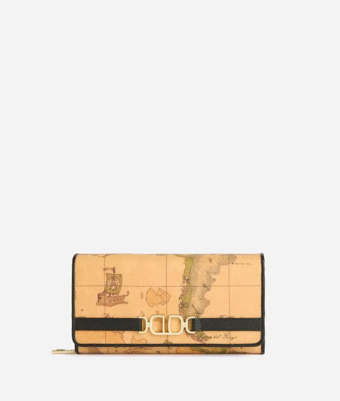 Woman Wallets Alviero Martini 3d Geo Wallet Black