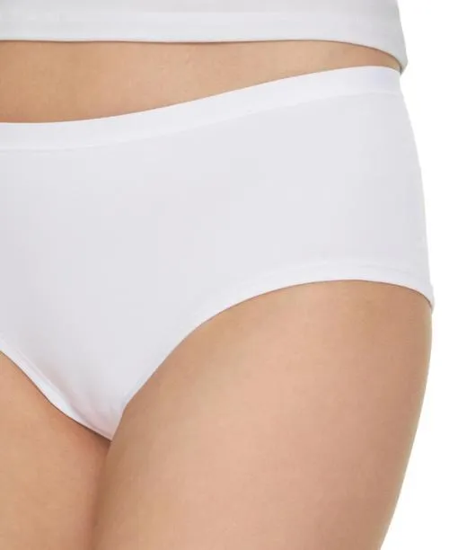 Women 2Pack Women Hipster Daily Comfort White FALKE Panties and Slips