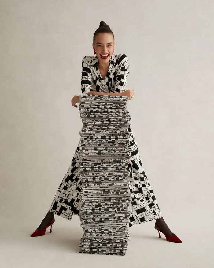 Women Abigail Silk Jersey Maxi Wrap Dress Dvf 50th Crossword Ivory DVF Dresses