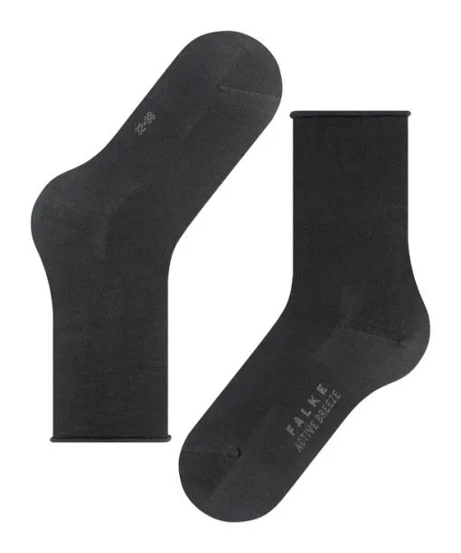 Women Active Breeze Women Socks Black FALKE Socks
