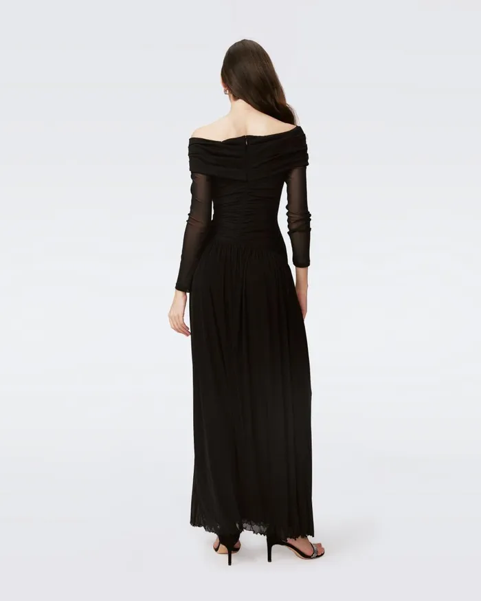 Women Aron Dress Black DVF Dresses