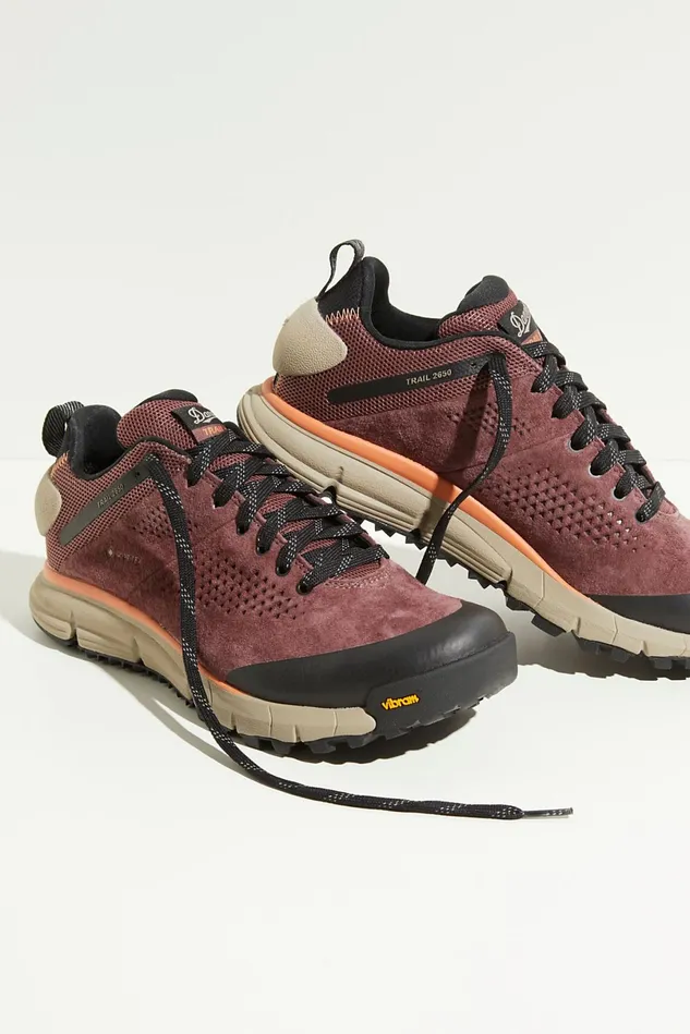 Women Athletic Shoes Free People Danner Trail 2650 GoreTex Sneakers Mauve Salmon