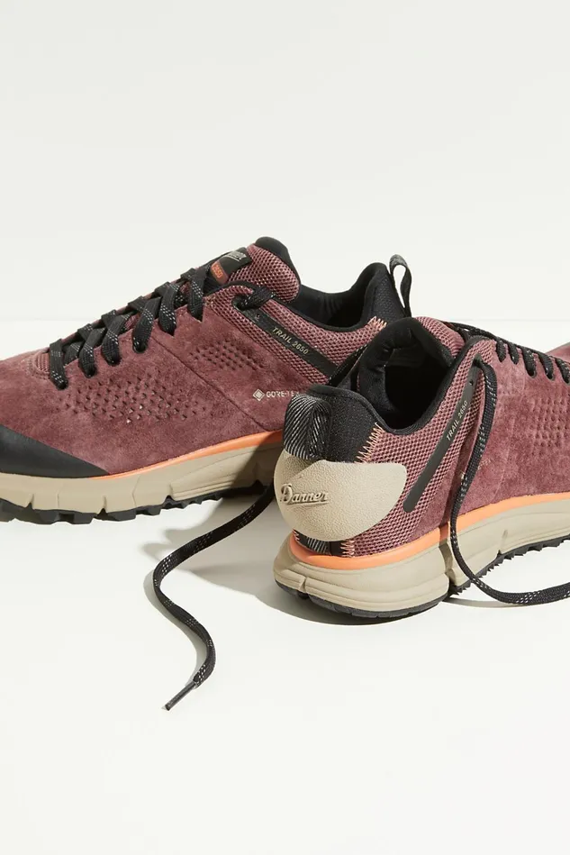 Women Athletic Shoes Free People Danner Trail 2650 GoreTex Sneakers Mauve Salmon