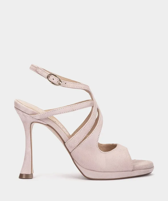Women Atrani Pink 8211 Heeled Sandals Pedro Miralles