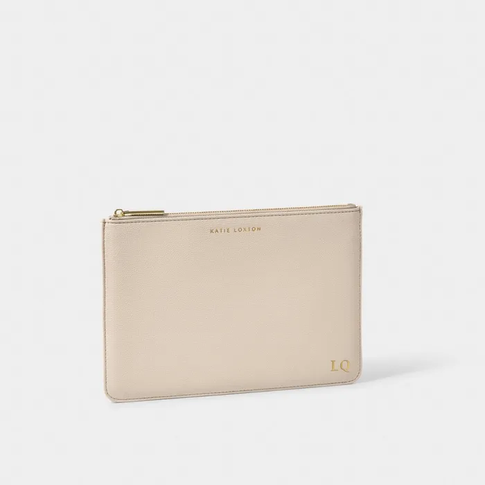 Women Baby Changing Bags and Pouches Katie Loxton Baby Secret Message Pouch 8211 You Got This Mama 8211 Light Taupe