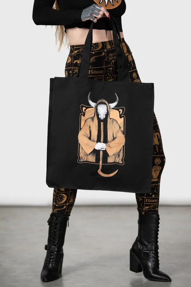 Women Bags Tote Bags Killstar Warlock Tote Bag