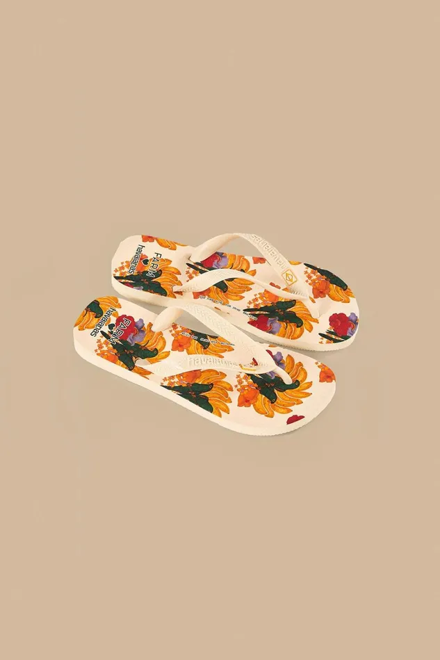 Women Banana Nest Havaianas Sandals Banana Nest FARM Rio Sandals