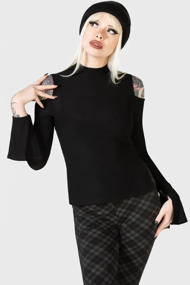 Women Basics Killstar Branwen Top