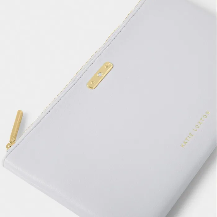 Women Birthstone Collection Katie Loxton June Birthstone Pouch In Powder Blue