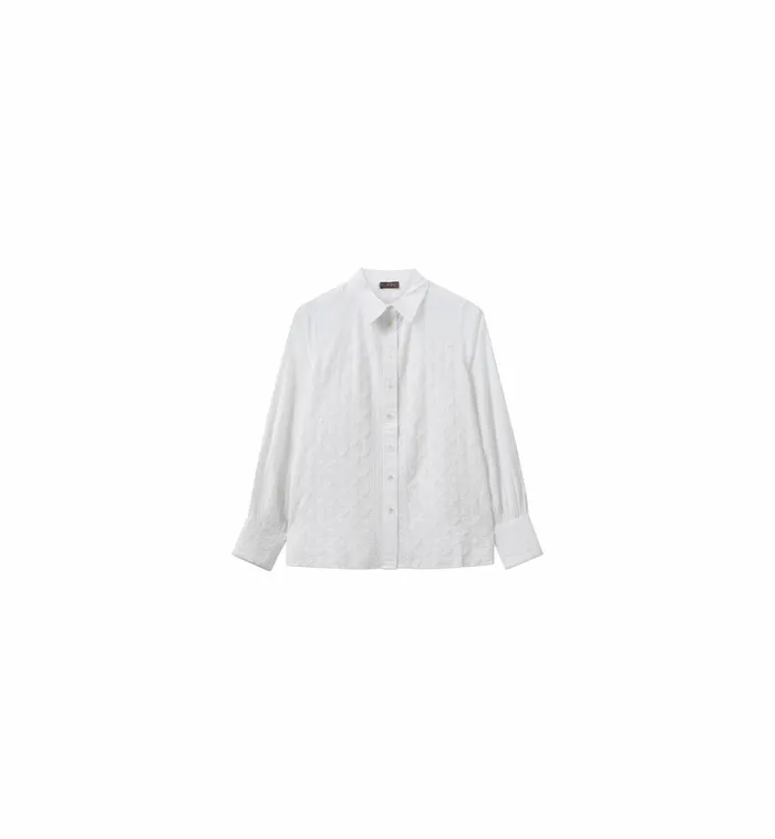 Women Blouses and Tops MOS MOSH MMHLove India Blouse 8211 HEYANNO White