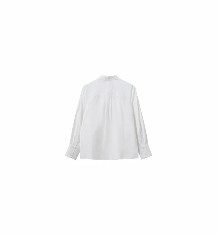 Women Blouses and Tops MOS MOSH MMHLove India Blouse 8211 HEYANNO White