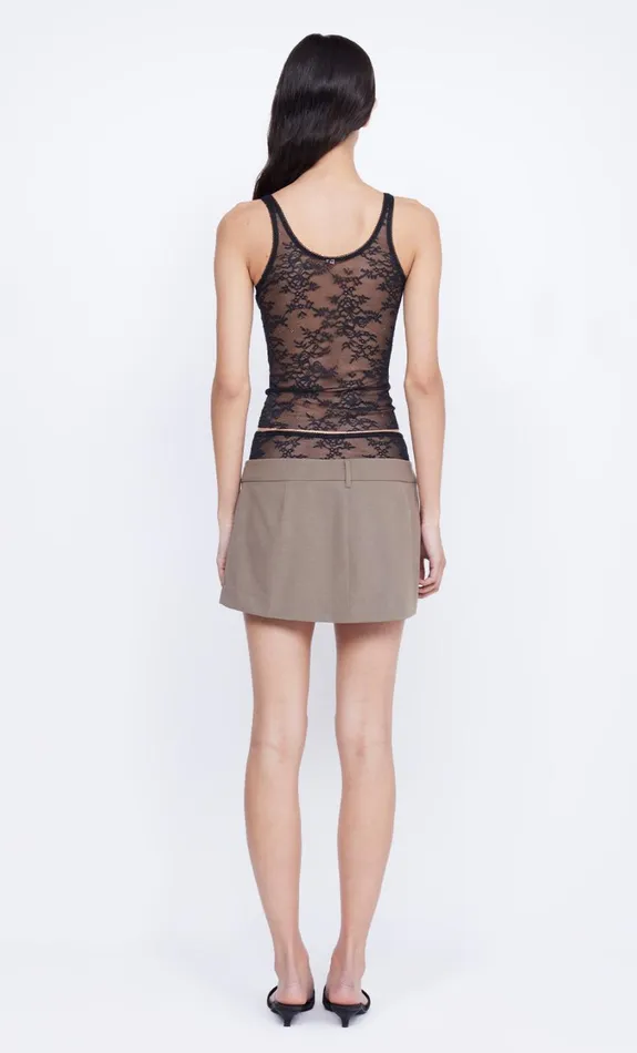 Women Bottoms Bec Bridge JEWEL MINI SKIRT Tobaccoblack