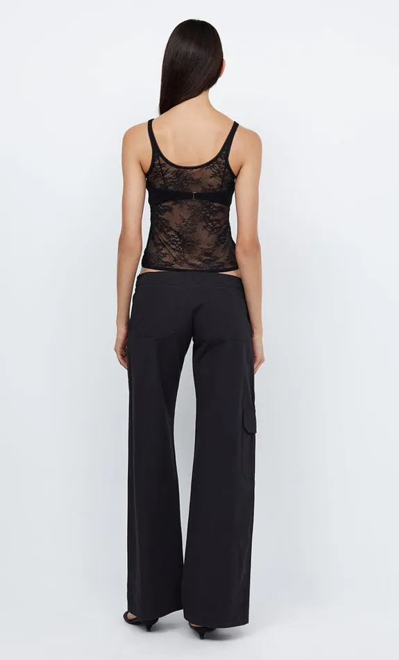 Women Bottoms Bec Bridge RIVER U RING PANT Black