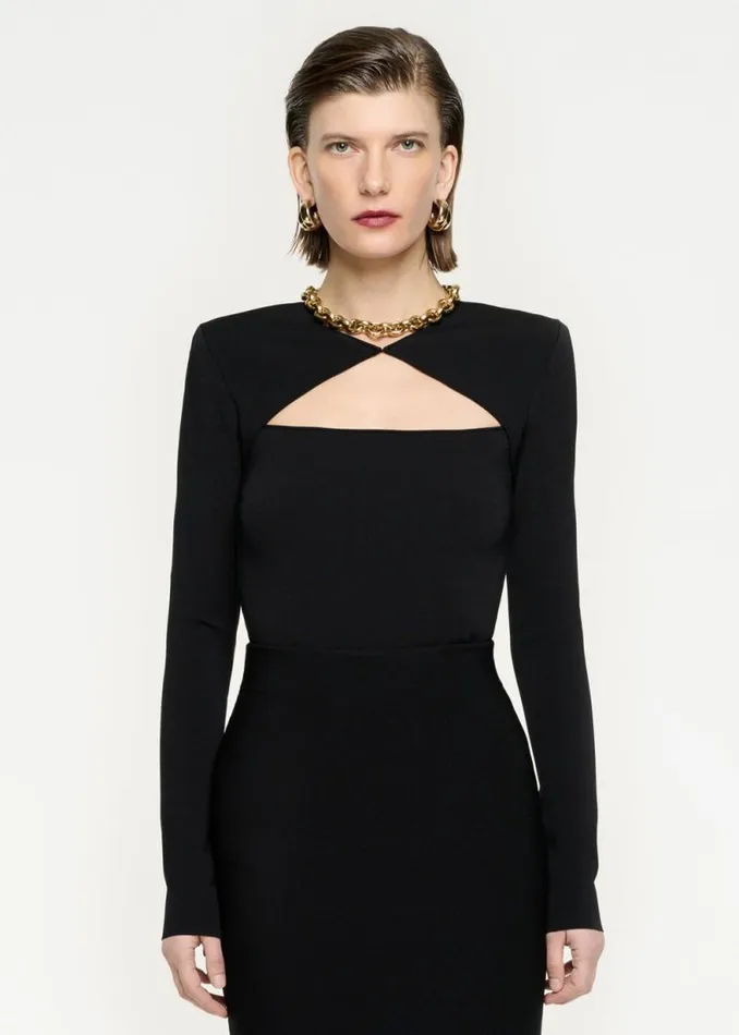 Women Bottoms Roland Mouret Flat Knit Maxi Skirt