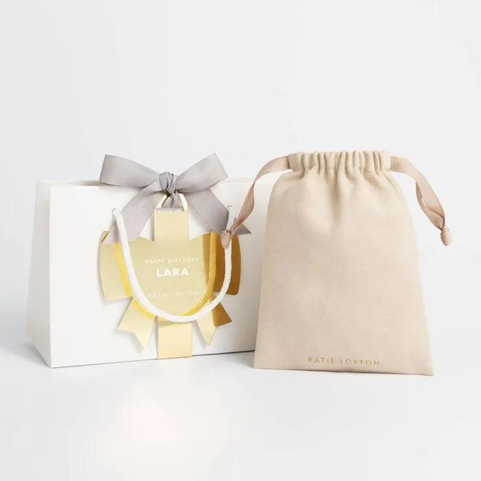 Women Bracelets and Rings Katie Loxton Soleil Glow Waterproof Gold Bracelet
