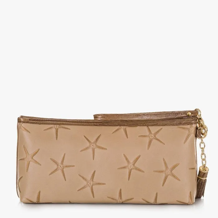 Women Brahmin Clutches Kayla Natural Paradis