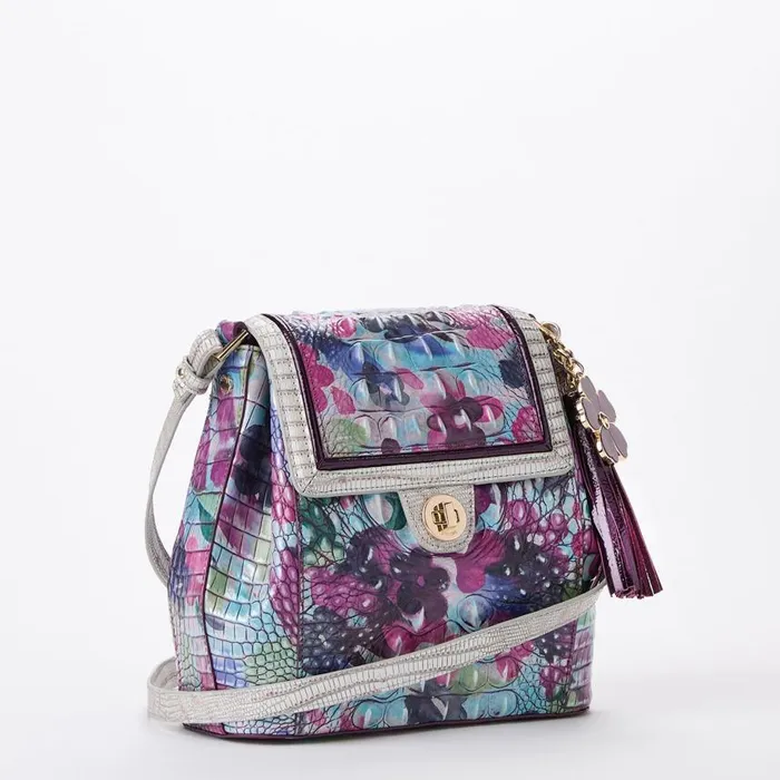 Women Brahmin Crossbodies Margo Lavender Blossoming