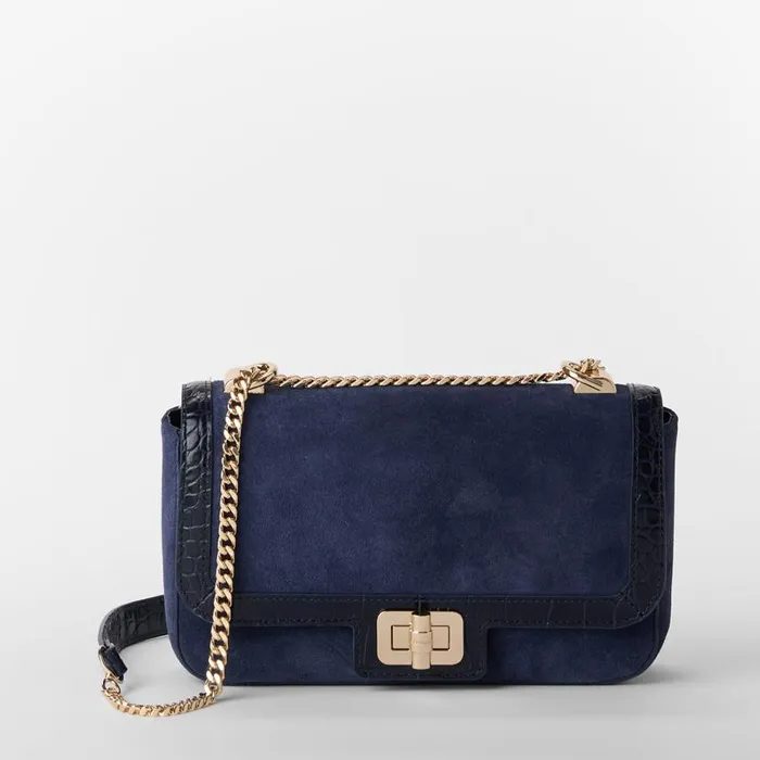 Women Brahmin Crossbodies Rosa Navy Angora