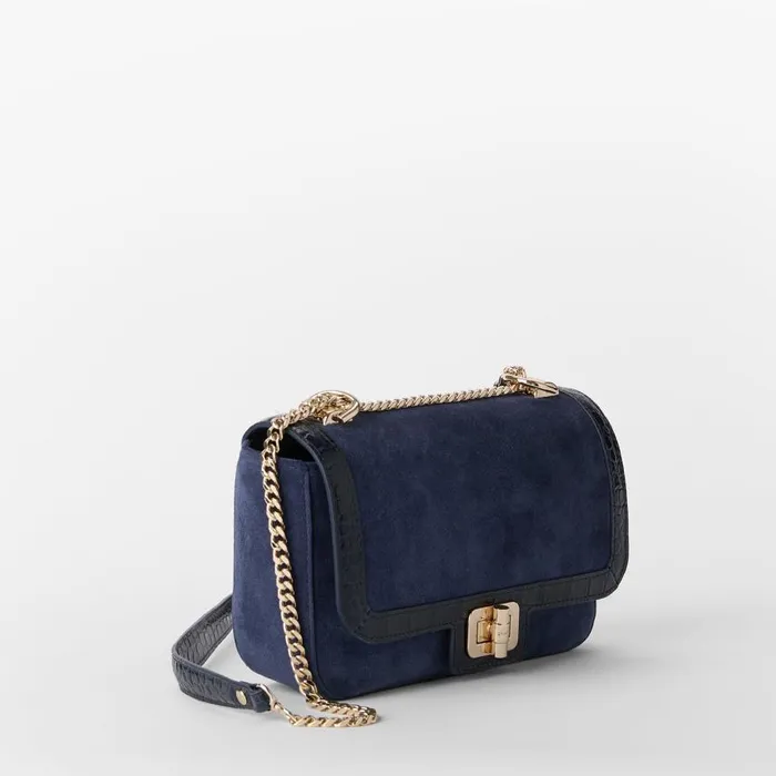 Women Brahmin Crossbodies Rosa Navy Angora