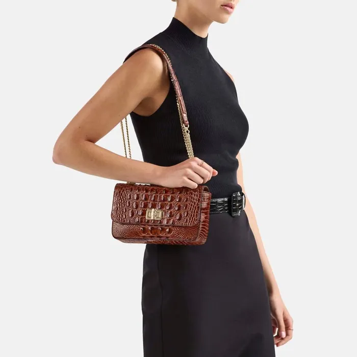 Women Brahmin Crossbodies Rosa Navy Angora