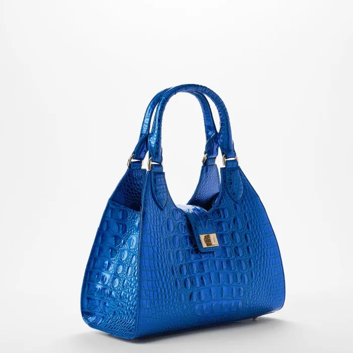 Women Brahmin Satchels Adrian Cobalt Potion Melbourne