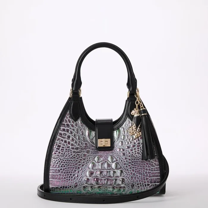 Women Brahmin Satchels Adrian Dusk Gleaming