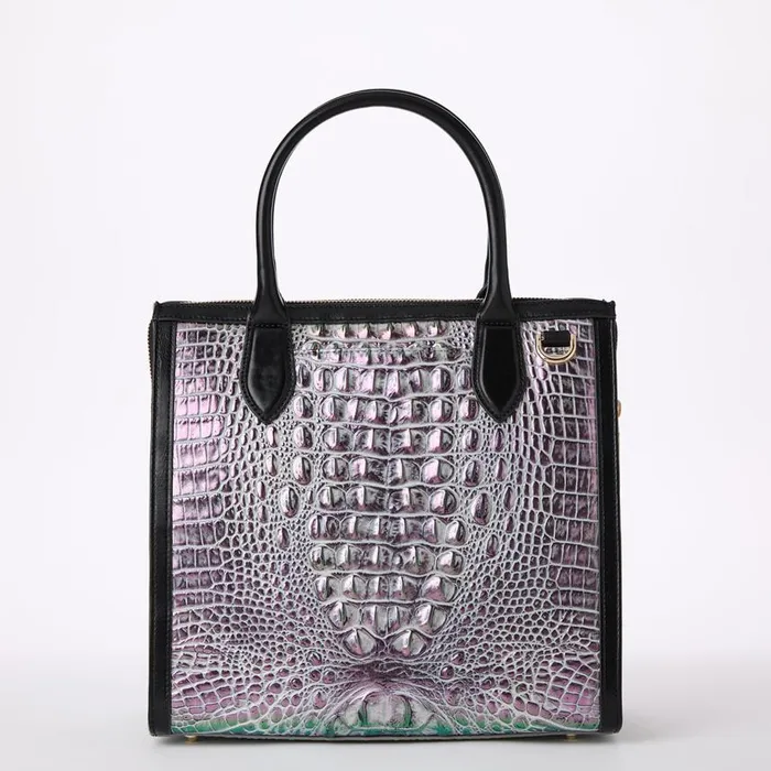 Women Brahmin Satchels Caroline Dusk Gleaming