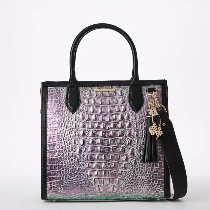 Women Brahmin Satchels Caroline Dusk Gleaming