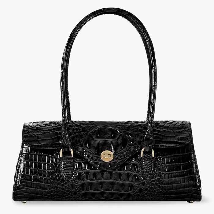 Women Brahmin Satchels Dayan Black Melbourne