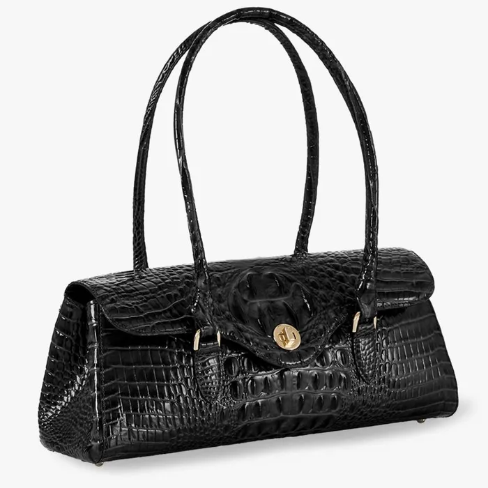 Women Brahmin Satchels Dayan Black Melbourne