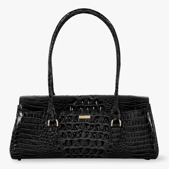 Women Brahmin Satchels Dayan Black Melbourne
