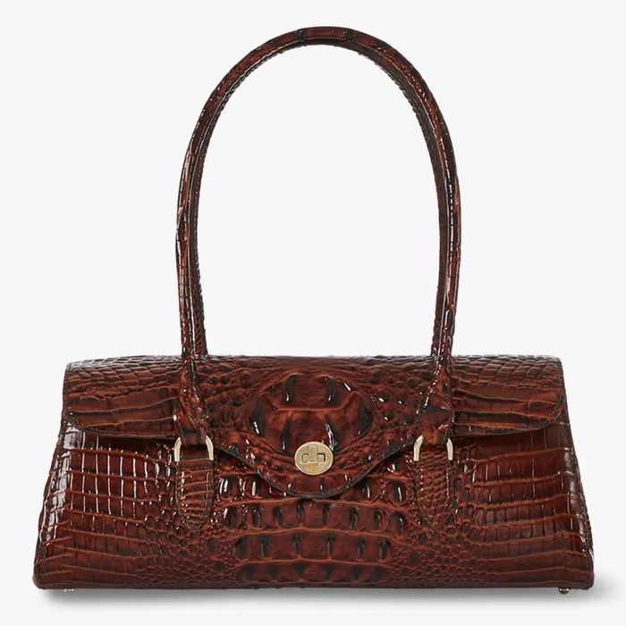 Women Brahmin Satchels Dayan Pecan Melbourne