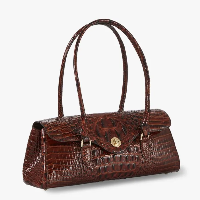 Women Brahmin Satchels Dayan Pecan Melbourne