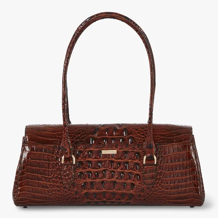 Women Brahmin Satchels Dayan Pecan Melbourne