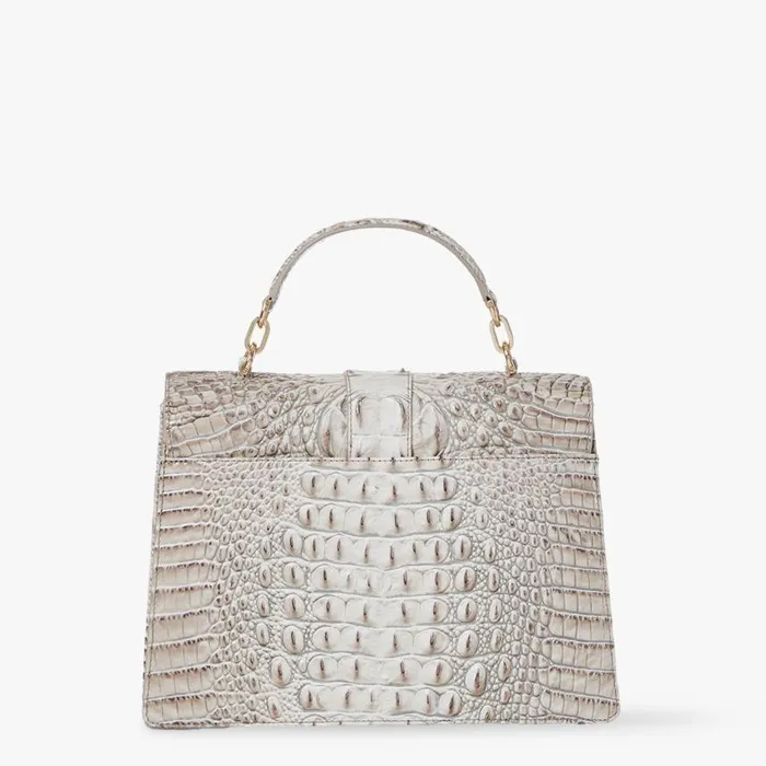 Women Brahmin Satchels Hallie Fairest Grey Melbourne