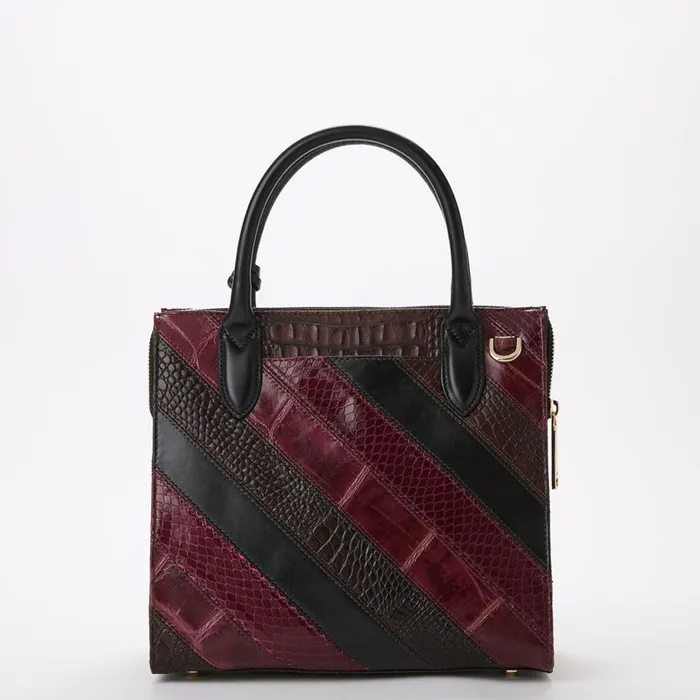 Women Brahmin Satchels Small Caroline Tart Flashback