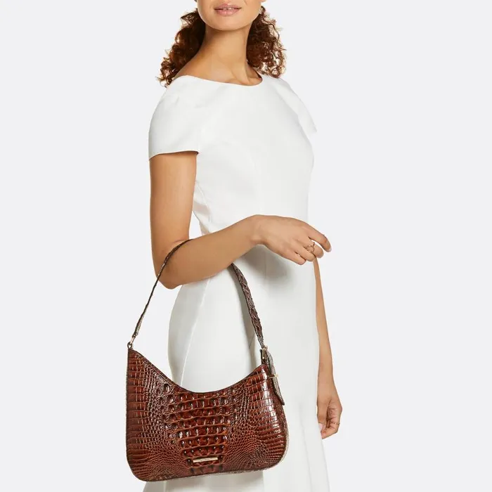 Women Brahmin Shoulder Bags Abbott Pecan Melboure