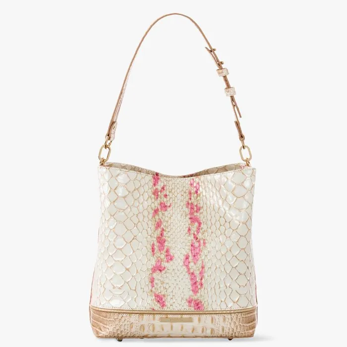 Women Brahmin Shoulder Bags Celina Apricot Rose Valentia
